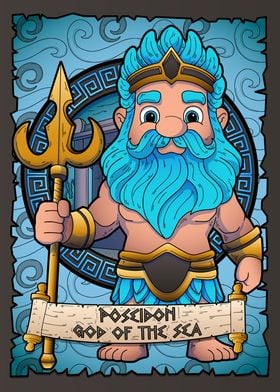 Poseidon, God of the Sea