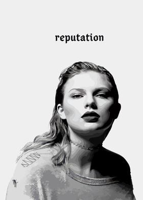 Taylor Swift Reputation Album Cover