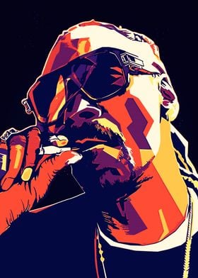 Snoop Dogg Pop Art Portrait