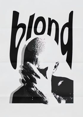 Frank Ocean Blond Poster