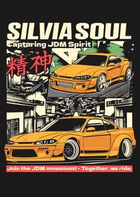 Silvia Soul JDM T-Shirt