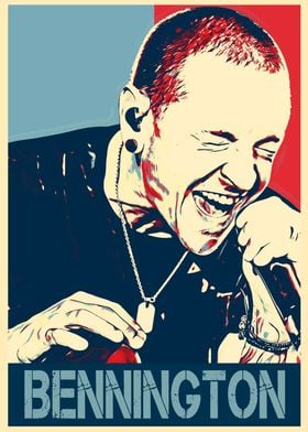 Chester Bennington Poster