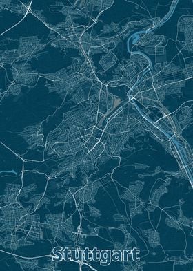 Stuttgart City Map