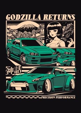 Godzilla Returns: JDM Cars