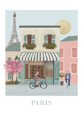 Parisian Street Scene