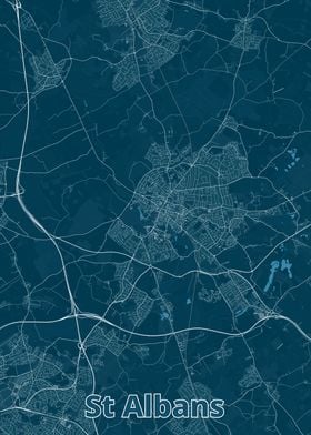 St Albans City Map