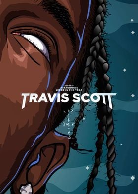 Travis Scott Portrait