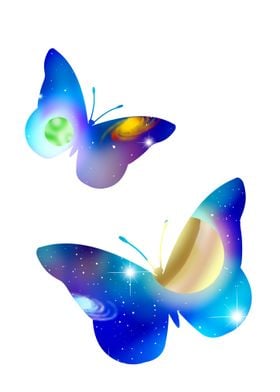 Cosmic Butterfly