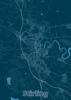 Stirling City Map