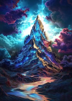 Mystical Mountain Peak