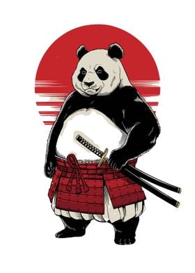 Samurai Panda