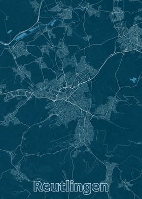 Reutlingen City Map