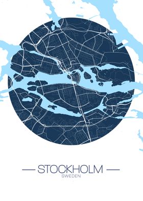 Stockholm City Map