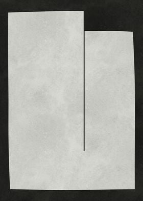 Abstract Grey Minimalist Art