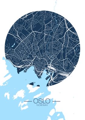 Oslo City Map