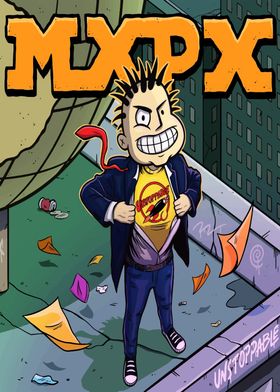 MXPX Comic Cover