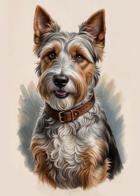 Dog Portrait Painting