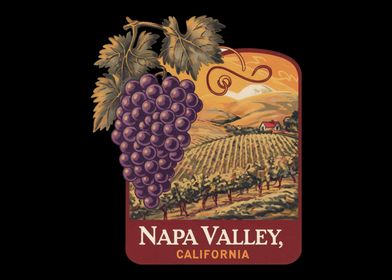 Napa Valley Wine Label