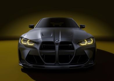 BMW M4 Coupe Front View