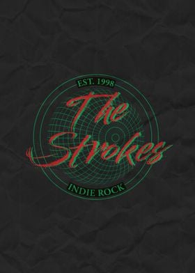 The Strokes Indie Rock Logo