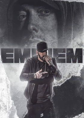 Eminem Rap Poster