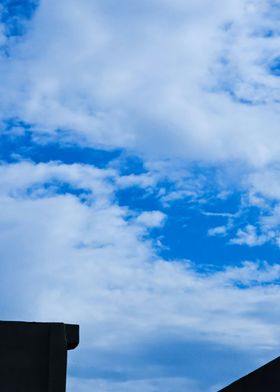 Blue Sky with Clouds