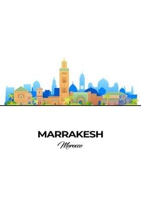 Marrakesh Skyline