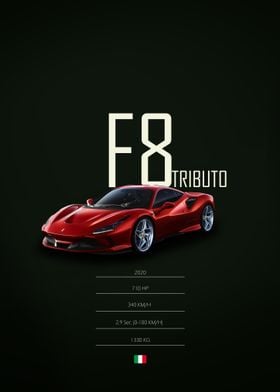 2020 Ferrari F8 Tributo