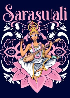 Saraswati Hindu Goddess Hindu Deity