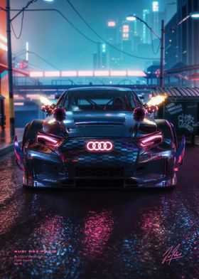 Cyberpunk Audi RS3