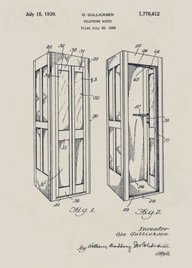 Telephone Booth Patent