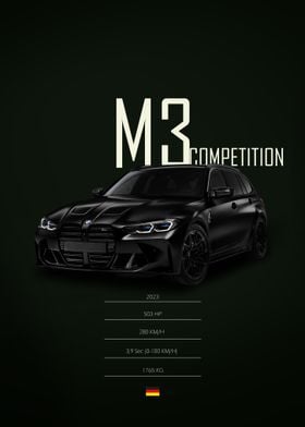 2023 BMW M3 Competition