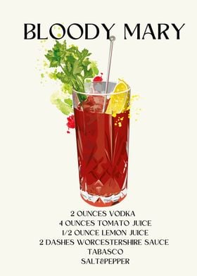 Bloody Mary Cocktail Recipe