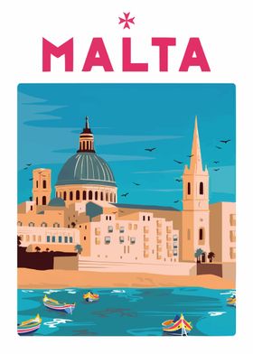 Malta Cityscape