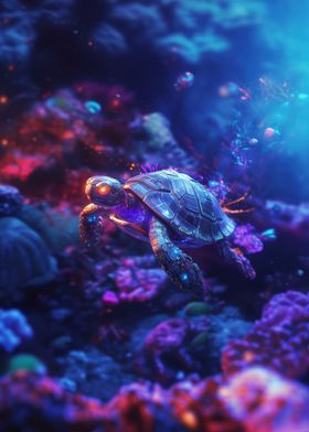 Cybernetic Sea Turtle