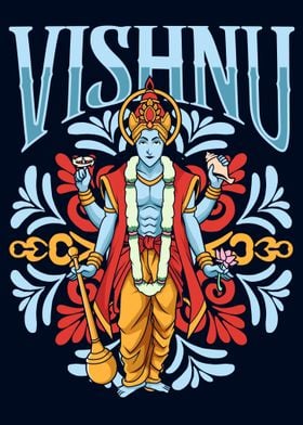 Vishnu Hindu Deity Hindu God