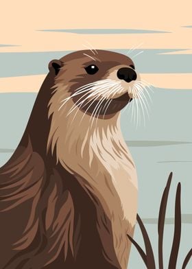 Otter Portrait