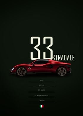 2024 Alfa Romeo 33 Stradale