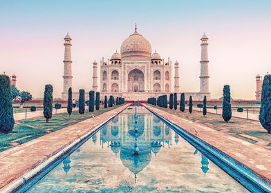 Taj Mahal Reflection