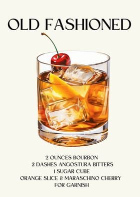 Old Fashioned Cocktail Recipe