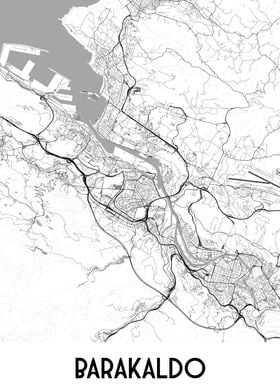 Barakaldo City Map