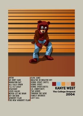 Kanye West College Dropout Album Cover