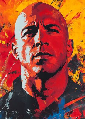 Vin diesel pop art