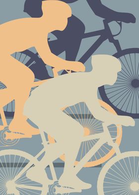 Cycling Silhouettes