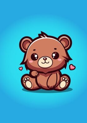 Cute Cartoon Bear