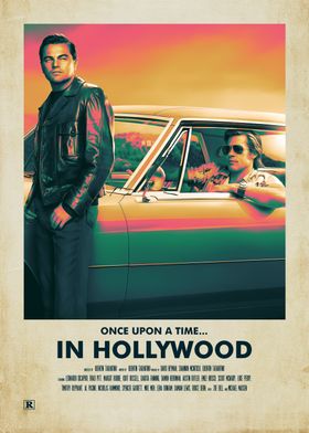 Once Upon a Time in Hollywood Poster