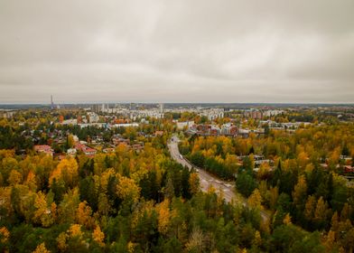 Autumn Cityscape