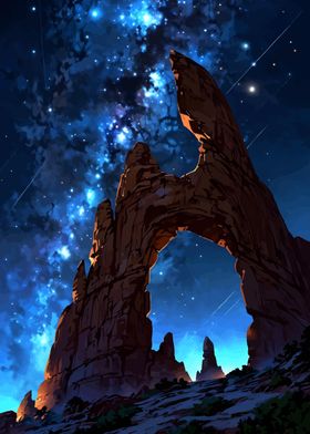 Starry Night Arch