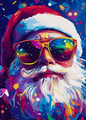 Santa Claus in Sunglasses