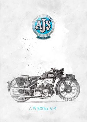 AJS Motorcycle